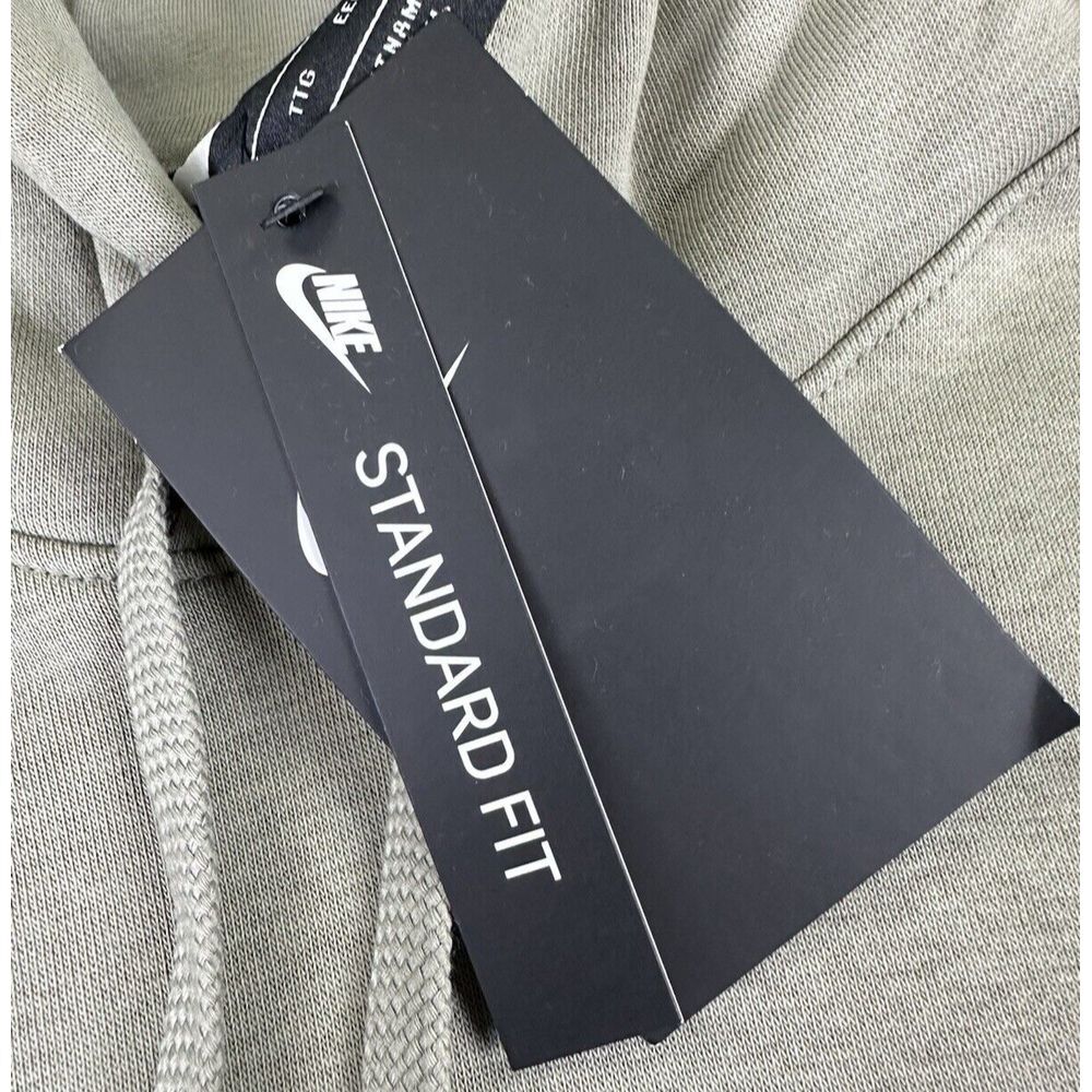 Nike Hoodie Sweatshirt Mens 2XL Army Green Jade Sportswear Club Fleece - Picture 7 of 9